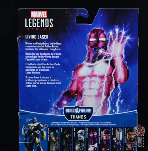 Marvel Legends Living Laser Figure Review Package Bio Lyles Movie Files