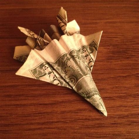 Origami Dollar Plane For My Father In Law Who Use To Fly Planes
