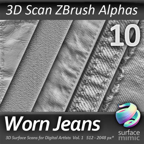 Texture Other Jeans Worn Alpha