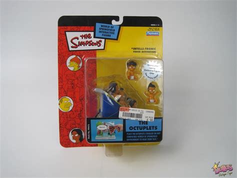 2003 Playmates The Simpsons Interactive Figure The Octuplets 1a