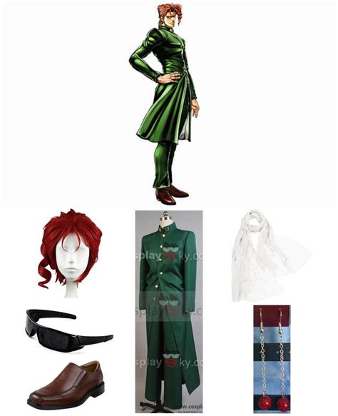 Noriaki Kakyoin Costume Carbon Costume Diy Dress Up Guides For