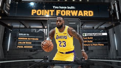 The Best Pure Point Forward Build In Nba 2k20 50 Badge Upgrades Best