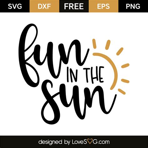 Fun In The Sun Lovesvg Com