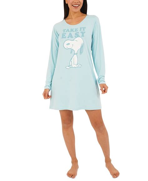 Munki Munki Snoopy Sleepshirt Nightgown Macys