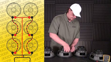 Then take a wire from the negative of that. Subwoofer Wiring: Six 2 Ohm SVC Subs in Series / Parallel - YouTube