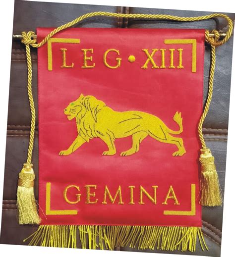 Custom Design Name Roman Battle Banner Eagle Aquila Spqr Rome Etsy