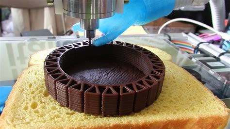 The printer builds an object by depositing a printing depending on the composition of the purée, the printed food could be very nutritious. 3D Printing Chocolate - YouTube | Culinaire, Impression 3d ...