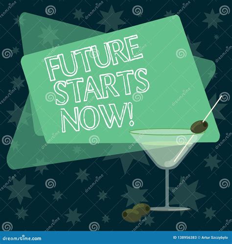 Writing Note Showing Future Starts Now Business Photo Showcasing