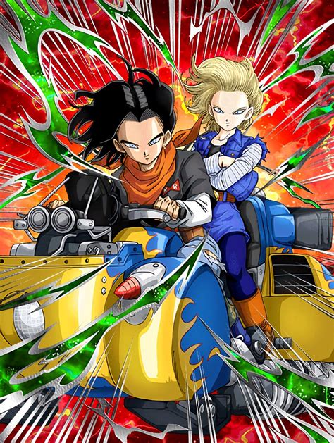 Watch streaming anime dragon ball z episode 17 english dubbed online for free in hd/high quality. LR: C17 & C18 | Dragon Ball Z - Dokkan Battle France