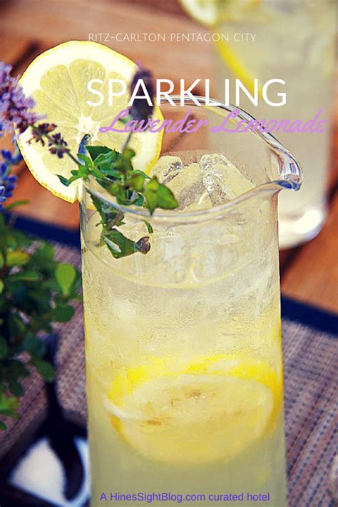 Refreshing Sparkling Lavender Lemonade Recipe Hines Sight Blog