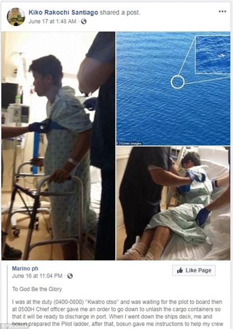 Sailor Who Survived For 22 Hours After Falling Overboard Eerily Posted Online About A Similar