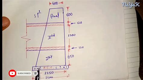 How To Calculate The Bottom Width Of Pipe Culvert Youtube