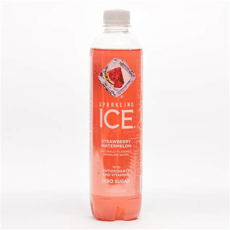 Sparkling Ice Strawberry Watermelon Flavored Water Sparkling Water