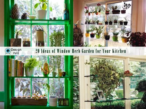 Diy 20 Ideas Of Window Herb Garden For Your Kitchen