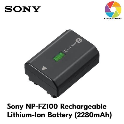 Sony Np Fz100 Fz100 Rechargeable Lithium Ion Battery 2280mah