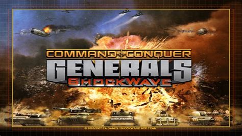 Candc Generals Shockwave لعبه استراتيجيه شيقه Youtube