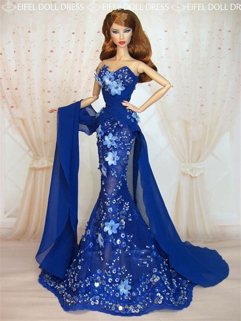 Evening Dress For Sell Efdd Doll Dress Barbie Gowns Barbie Dress