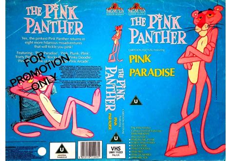 The Pink Panther Pink Paradise On Mgmua United Kingdom Betamax Vhs Videotape