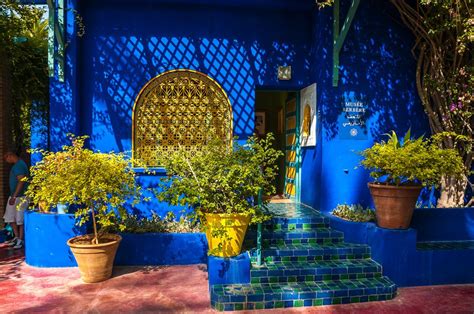 Peinture ardoise aimantace wikiliafr couleur bleu leroy merlin. Jardin Majorelle | Marrakech | Jardin majorelle, Jardins ...