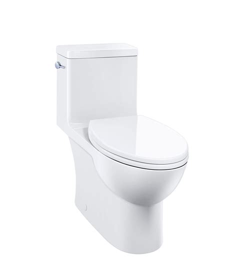 Caroma Caravelle Smart 270 1 Piece Toilet With Soft Closing Seat Side