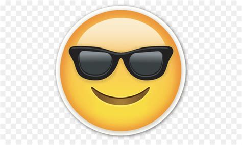 Emoji Emoticon Smiley Icon A Villain With Sunglasses Png Free