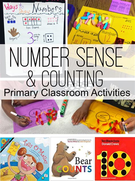 Number Sense Math Number Sense Number Sense First Grade Math