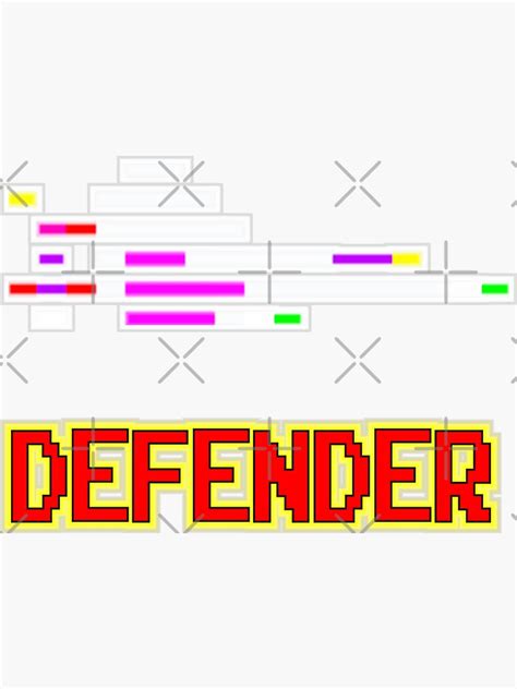 You Are The Defender Sticker For Sale By Synthoverlord Redbubble