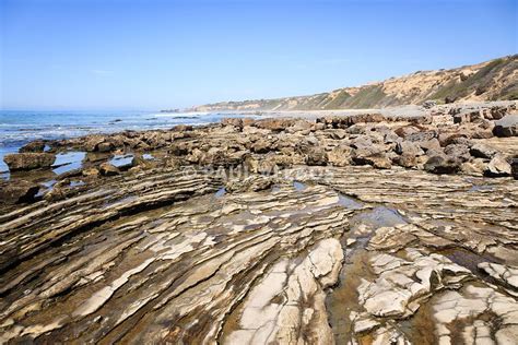 Crystal Cove Tide Pools And Rock Formations Print Beach Wall Art