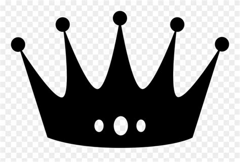 Free Crown Png Svg Black And White Stock Crown Png Clipart 42616