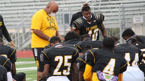 St James Takes On Amite In Fall Football Scrimmage