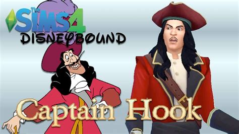 Sims 4 Disneybound Cas Captain Hook Peter Pan Youtube