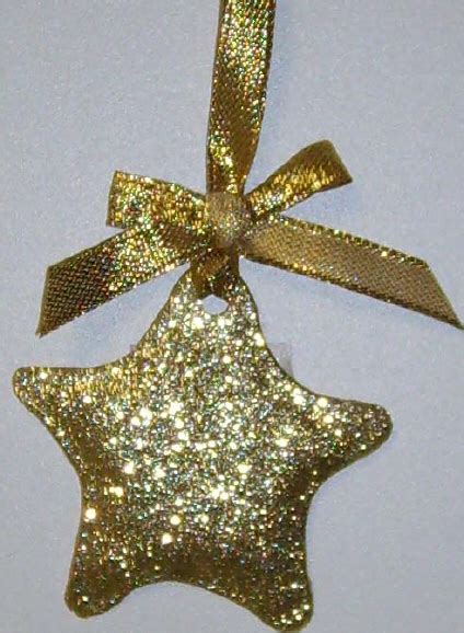 Better Budgeting Homemade Christmas Ornaments Glitter Star