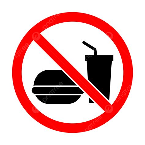 No Outside Food Png Vector Psd And Clipart With Transparent