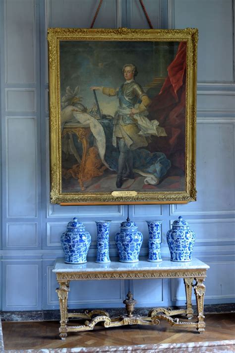 Portrait De Louis Xv Par Van Loo Château De Vaux Le Vicomte France