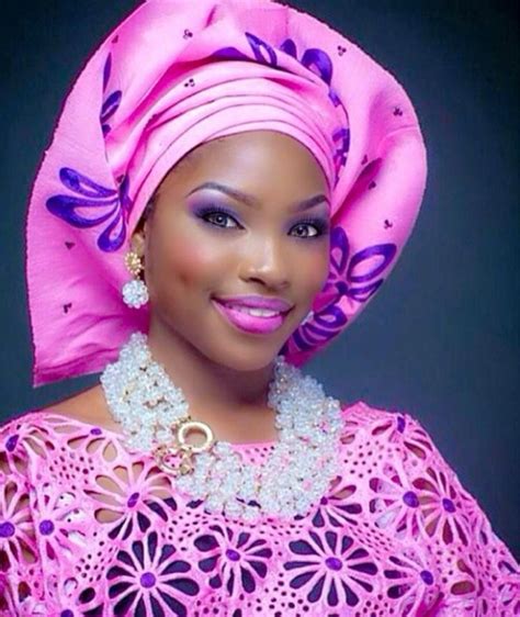 Nigerian Fashionista African Head Dress Beautiful African Women African Beauty