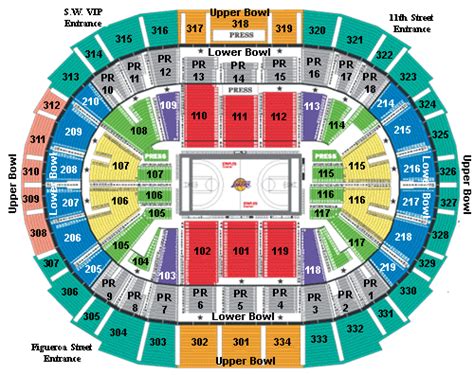 Then our interactive seating charts with seat views and event faqs will provide assurance that you are buying the right tickets. Arena and Tickets | Los Angeles Lakers