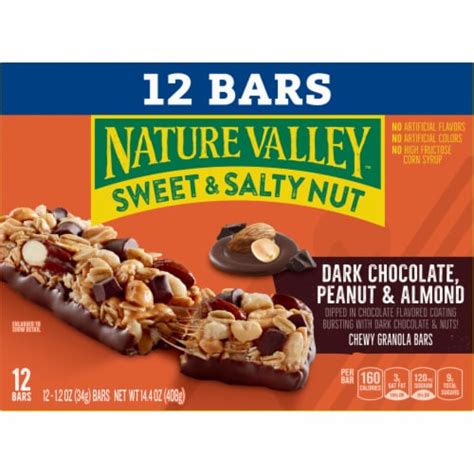 Nature Valley Sweet And Salty Nut Dark Chocolate Peanut Almond Granola