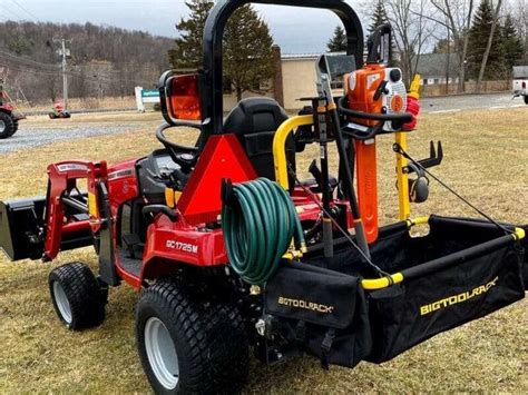 3 Point Hitch Combo Bigtoolrack And Yardrack For Compact Tractors