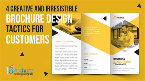 4 Creative And Irresistible Brochure Design Tactics For Customers