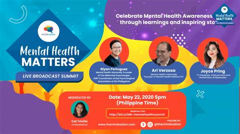 mindnation mental health matters live join us as we continue to celebrate mental health
