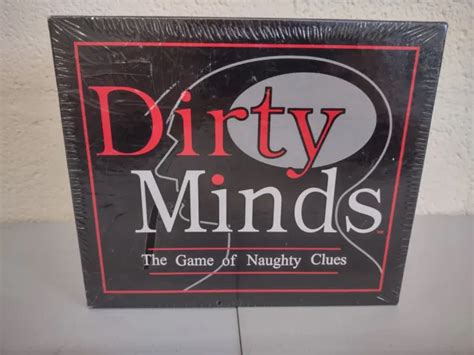 Dirty Minds The Game Of Naughty Clues Board Card Game Adult Fun Nib 14