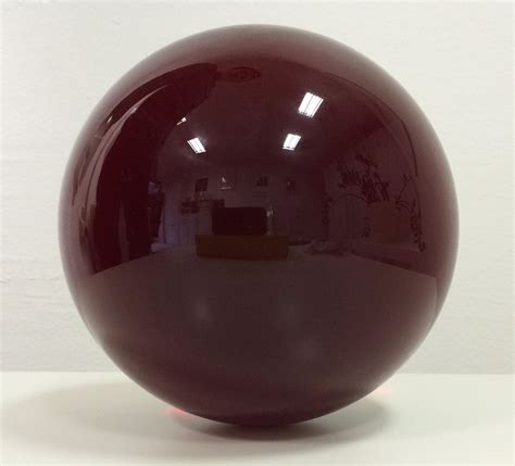 Red Glass Sphere Xyzglass