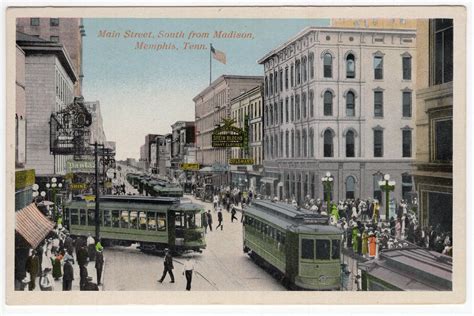 A Rare View of Main and Madison in the Early 1900s - Memphis magazine