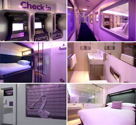 Located in the heart of kuala lumpur's bustling chinatown, capsule town hotel is a boutique pod hotel with futuristic capsules that each feature a 'sleep ambient control system' to make sure you get the best night's sleep possible. Yotel | CollabCubed