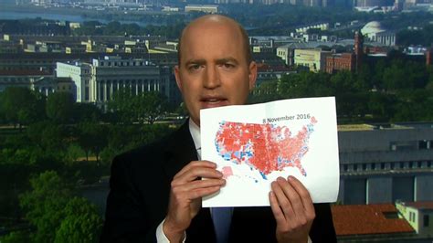 Journalist Trump Brought Printed Map Handouts Of Electoral Wins To
