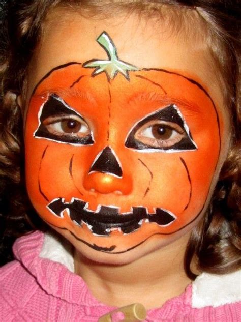 Pumpkin Face Painting For Children Tutorials Tips And Designs Face