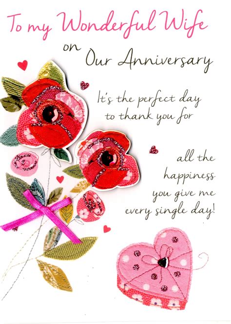 Printable Anniversary Cards For Wife