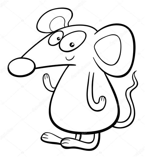 Imagenes De Ratones Animados Para Colorear Dibujos De Ratones 02