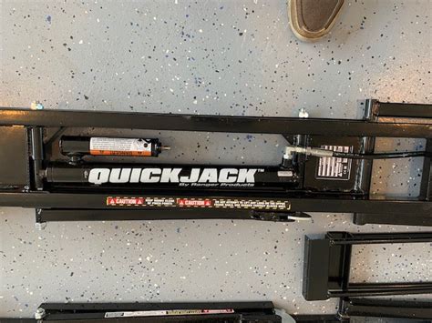 Quickjack Portable Car Lift Ranger Bendpak 5000 Lb Capacity 110 Volt Bl