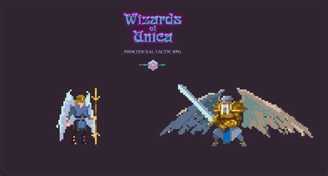 Wizards Of Unica Improved Pixel Art News Indie Db